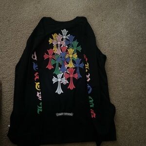 Chrme long sleeves vintage tee